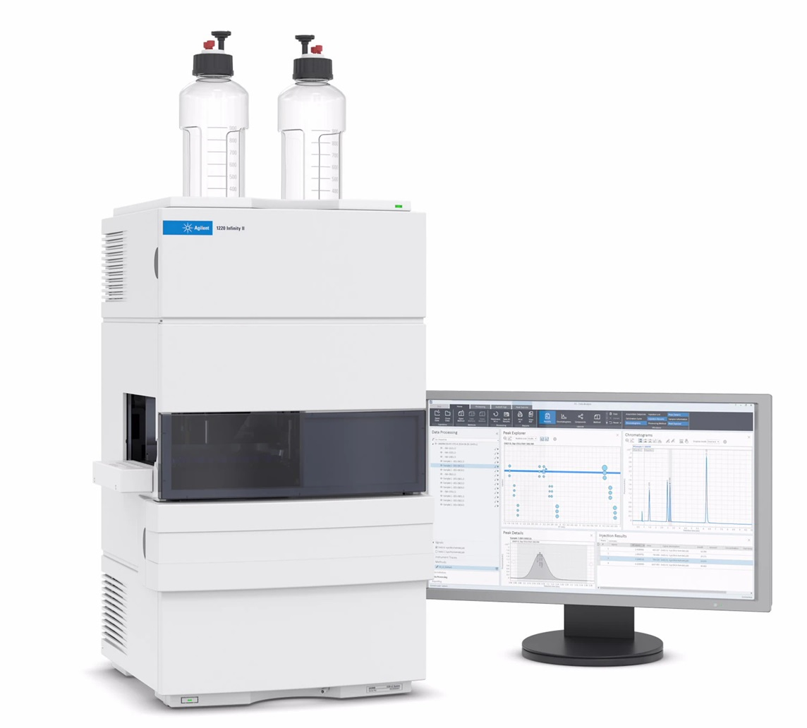 NEW - Agilent 1220 Infinity II Gradient LC G4290B w/ OpenLab CDS VL and Lab Advisor Software