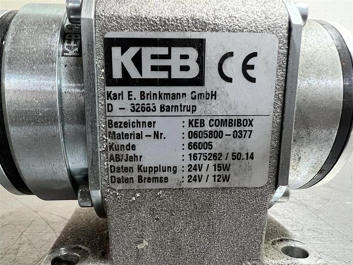 KEB Combibox Clutch-Brake Unit