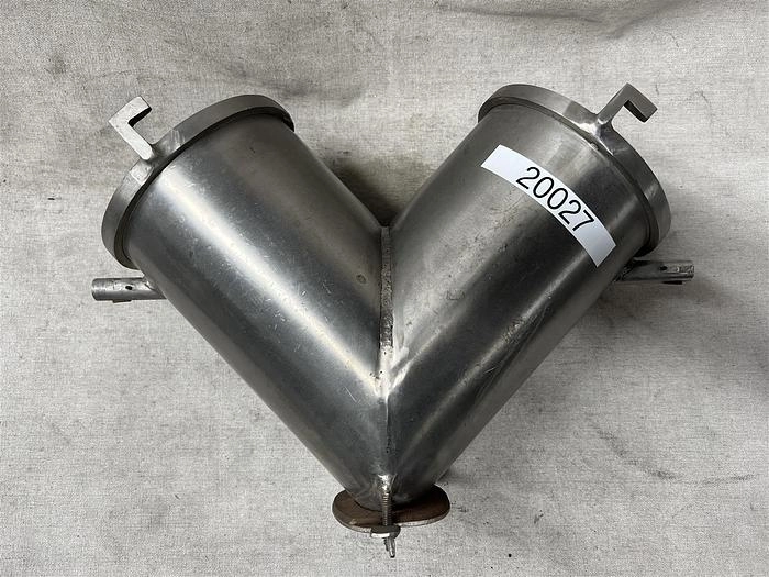 Stainless Steel V-Blender Hopper | LabX.com