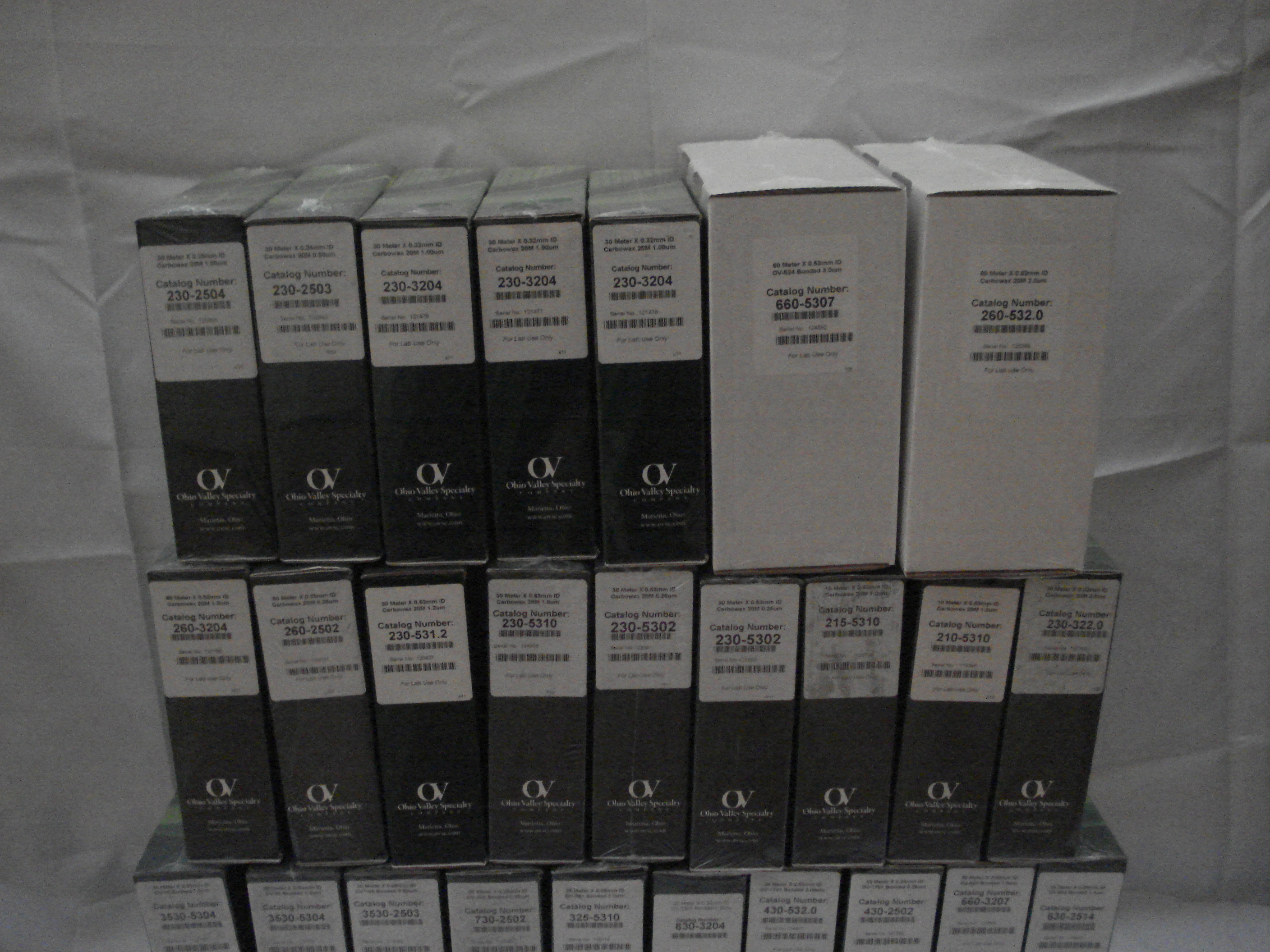 GC Column Lot - All new in sealed boxes