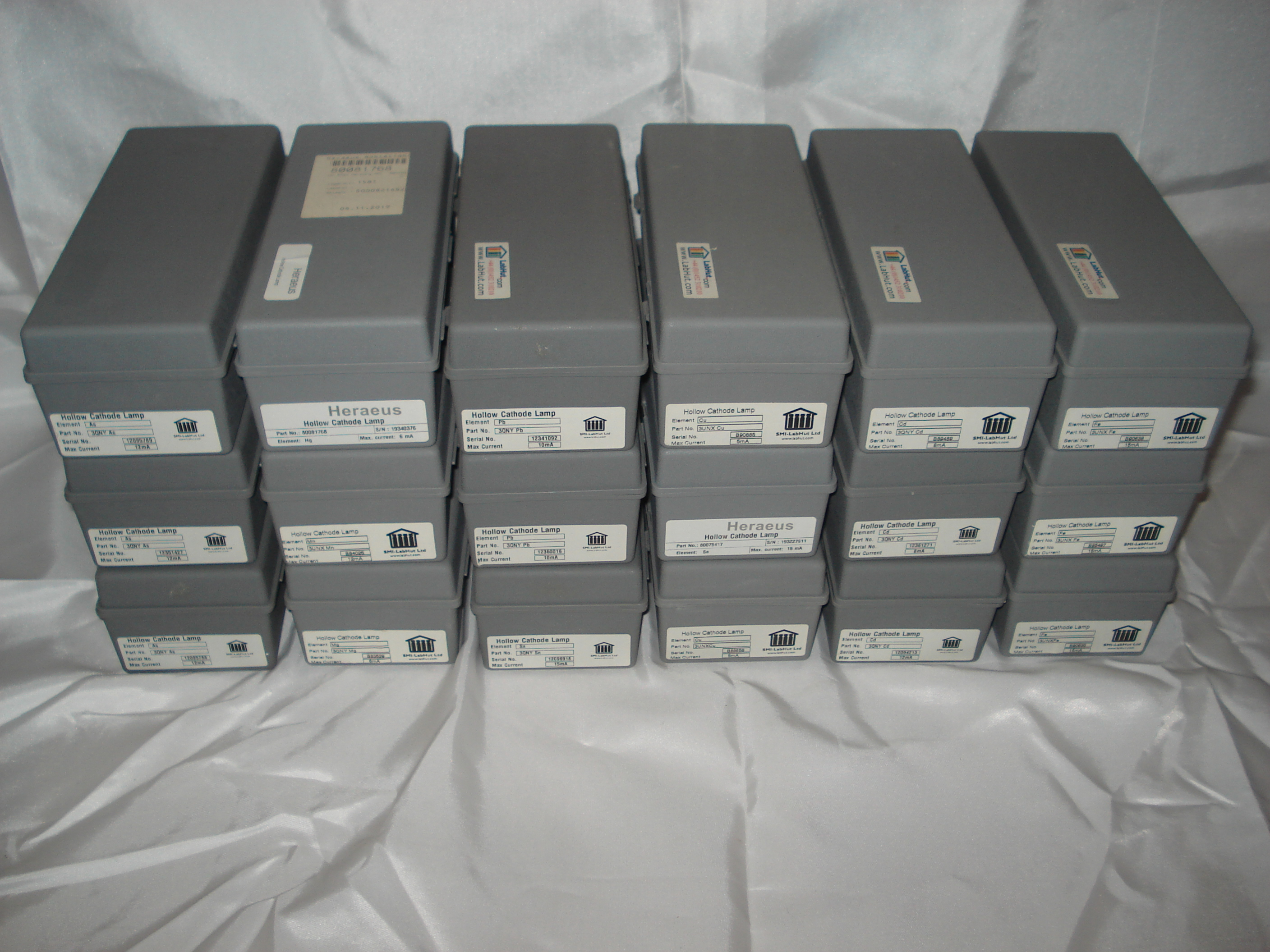 Hollow Cathode Lamp Lot - All new