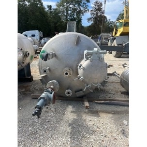 1500 Gal Wolfe Mechanical  Stainless Steel Pressure Vessel