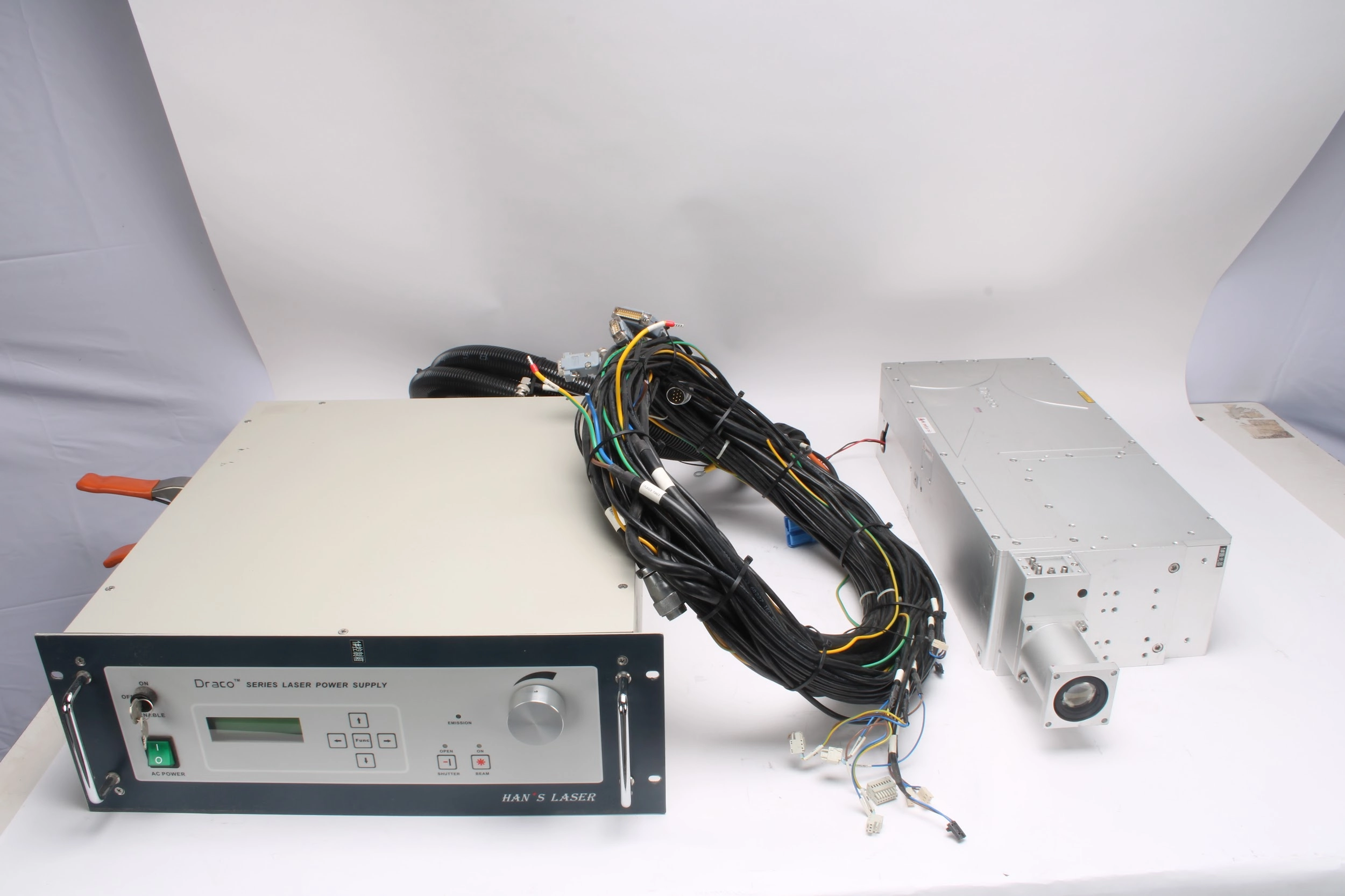 Hans Laser DRACO-31D40-S Laser With D1S60-Q Laser Power Supply - Fair