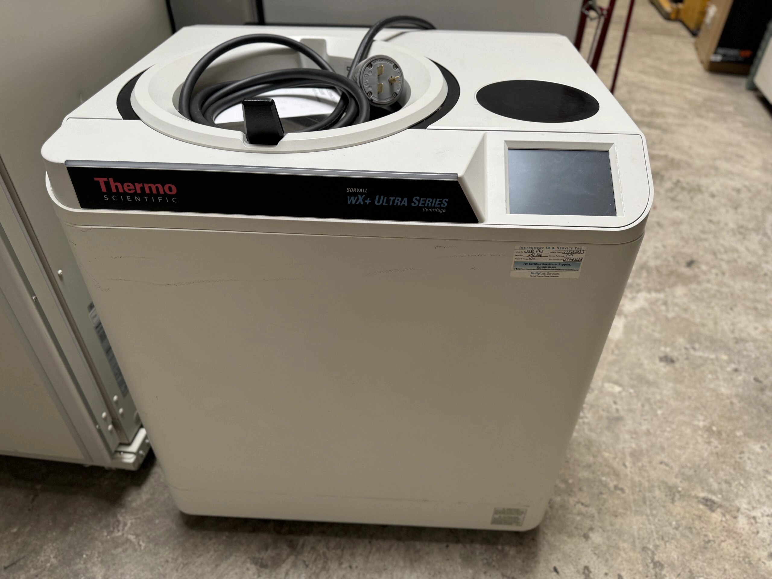 Thermo Scientific Sorvall WX+ Ultra Series Floor Super Speed Centrifuge