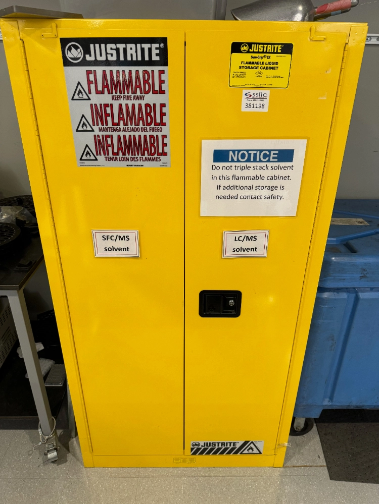 Justrite 60 Gallon Flammable Liquid Storage Cabinet