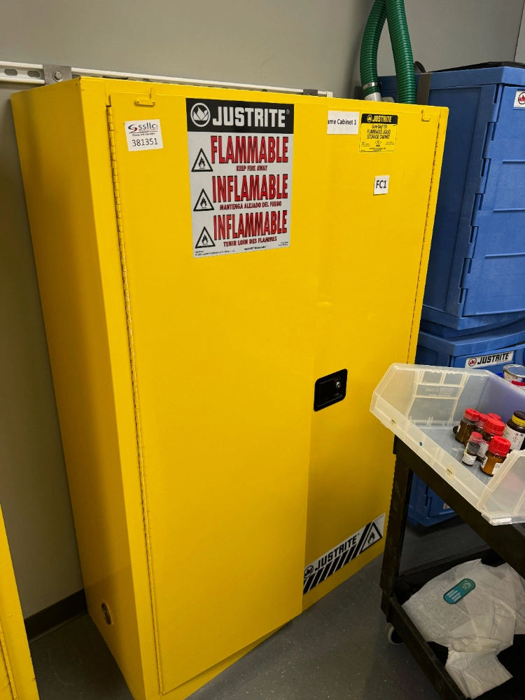 Justrite 45 Gallon Flammable Liquid Storage Cabinet