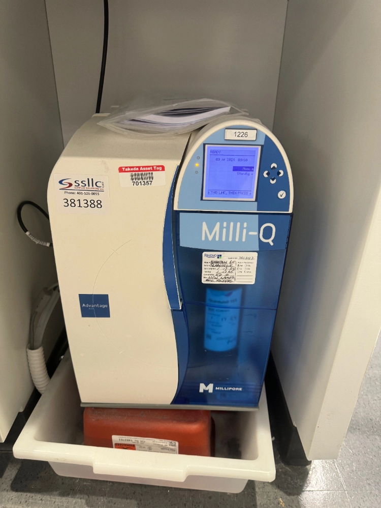 Millipore Advantage A10 Lab Water Purification System