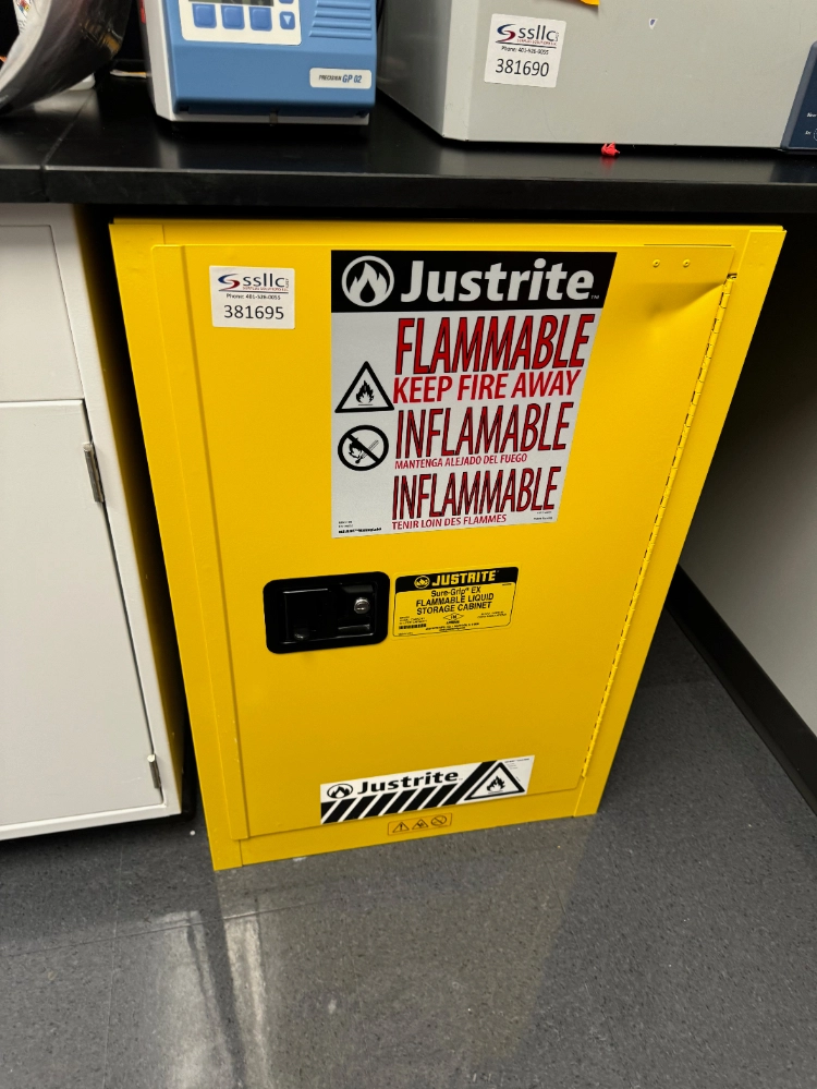 Justrite 12 Gallon Flammable Liquid Storage Cabinet