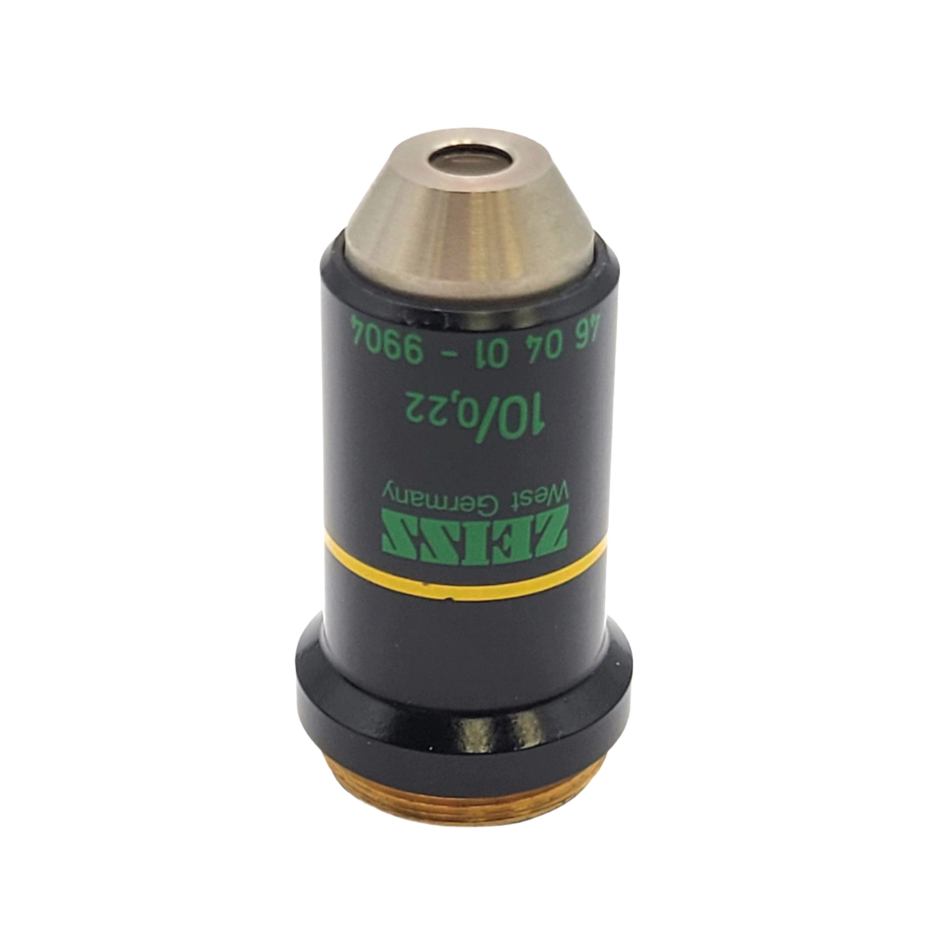 Zeiss Microscope Objective 10x Ph1 460401-9904 Phase Contrast 160/-