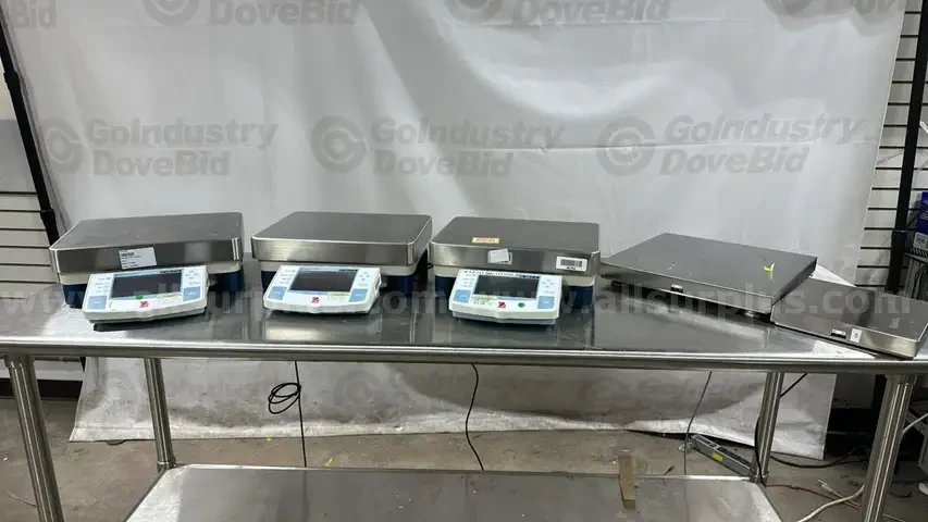 5 pcs. Ohaus Laboratory Scales.