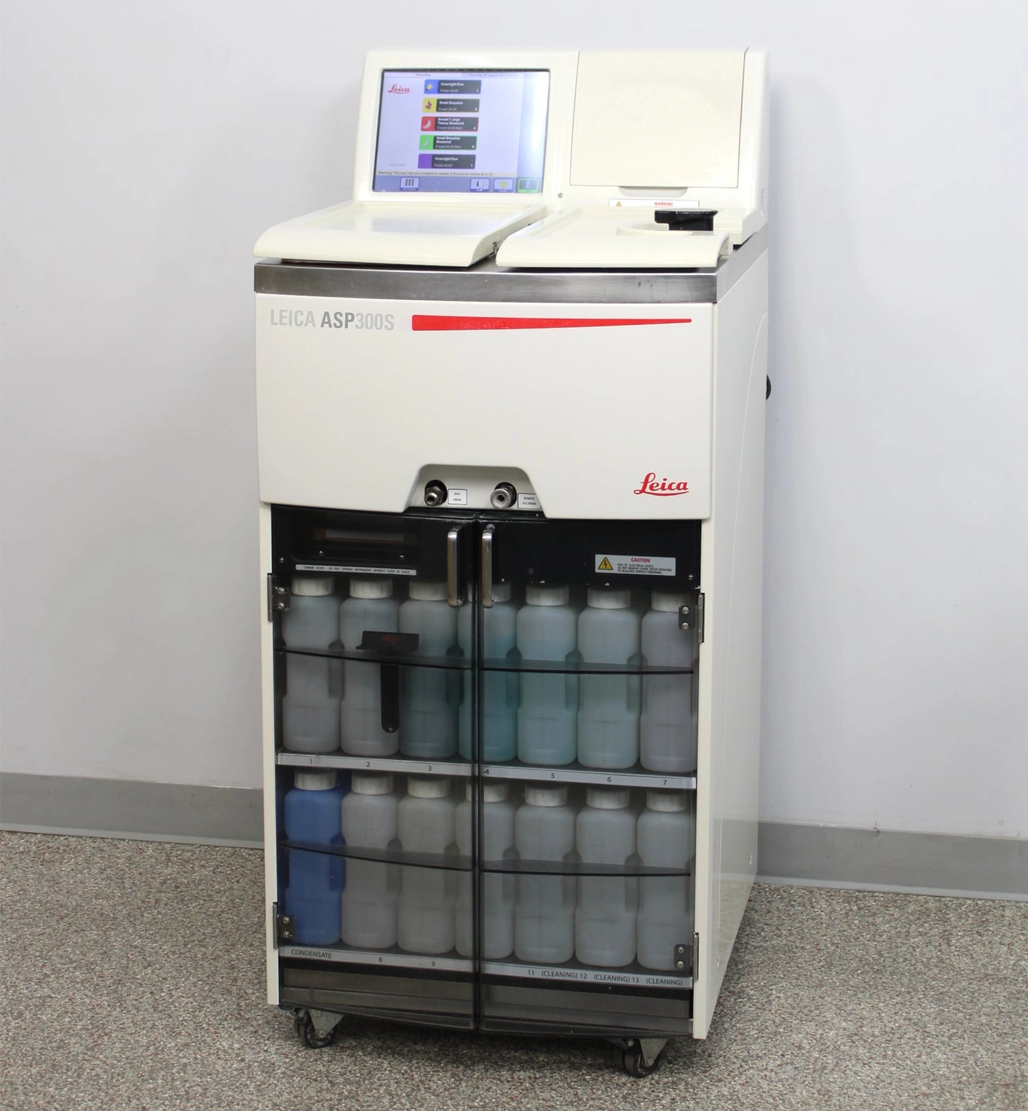 Leica ASP300S 047643515 Fully Enclosed Automated Vacuum Tissue Processor