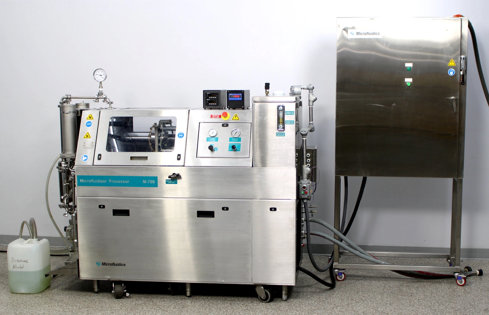 Microfluidics M700 Microfluidizer Processor 7125-30 Production Scale Homogenizer