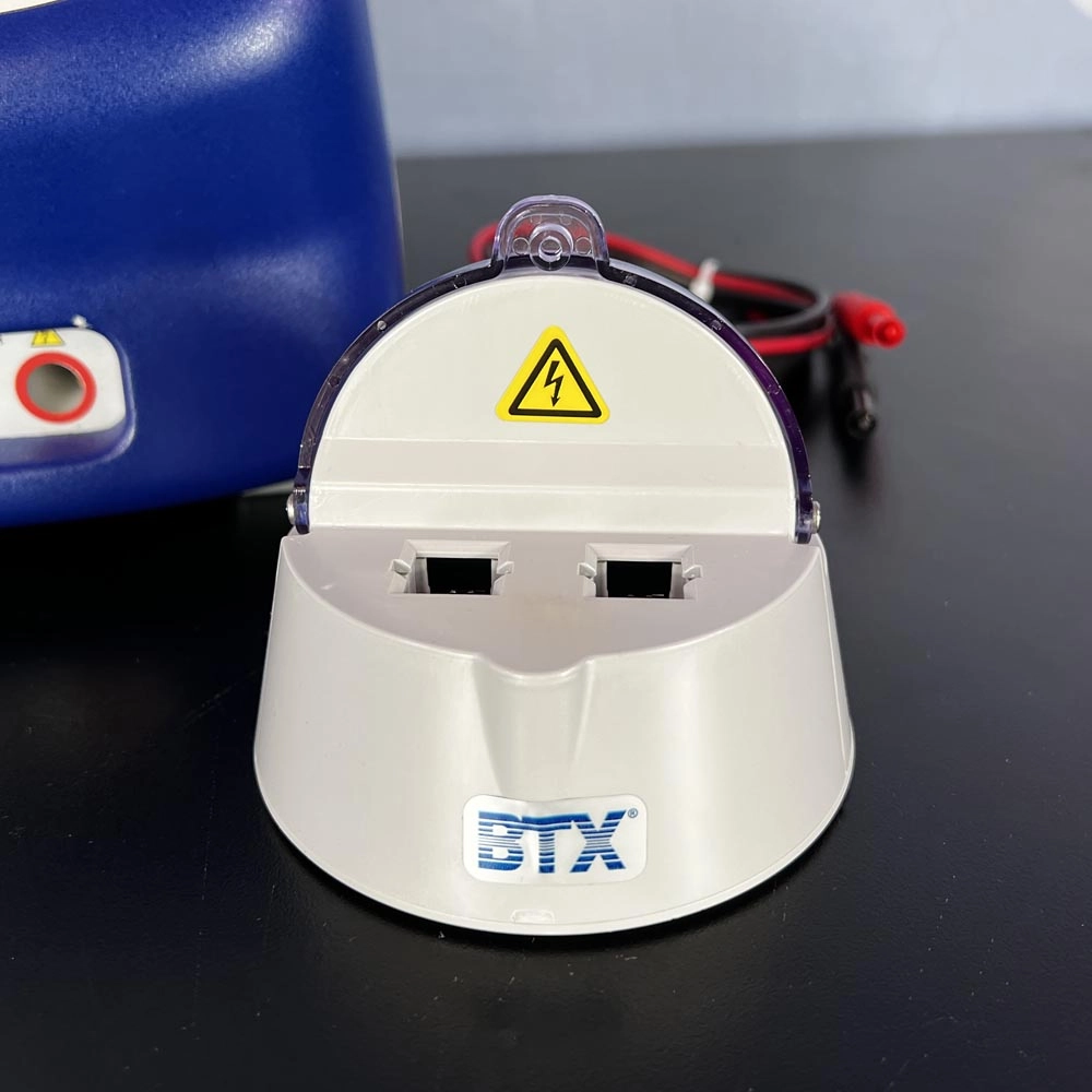 BTX  ECM 830 Square Wave Electroporation System With Safety Stand 630B And Safety Dome For X2 Dome for X2