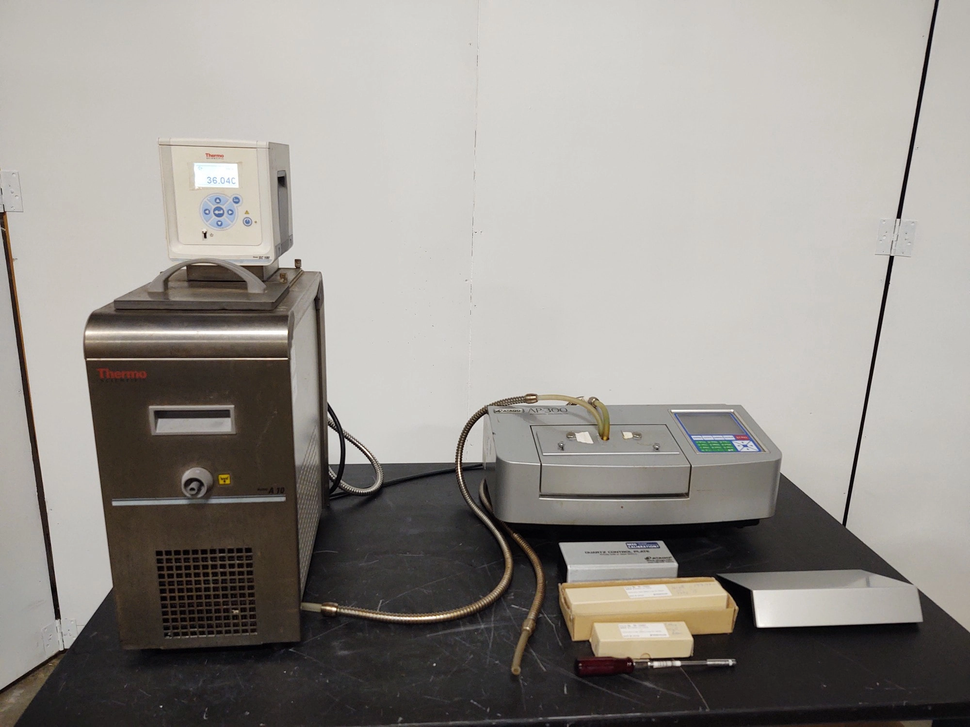 Atago  Automatic Polarimeter, Model AP-300 with Thermo Haake Arctic A10 Refrigerated Circulator SC100