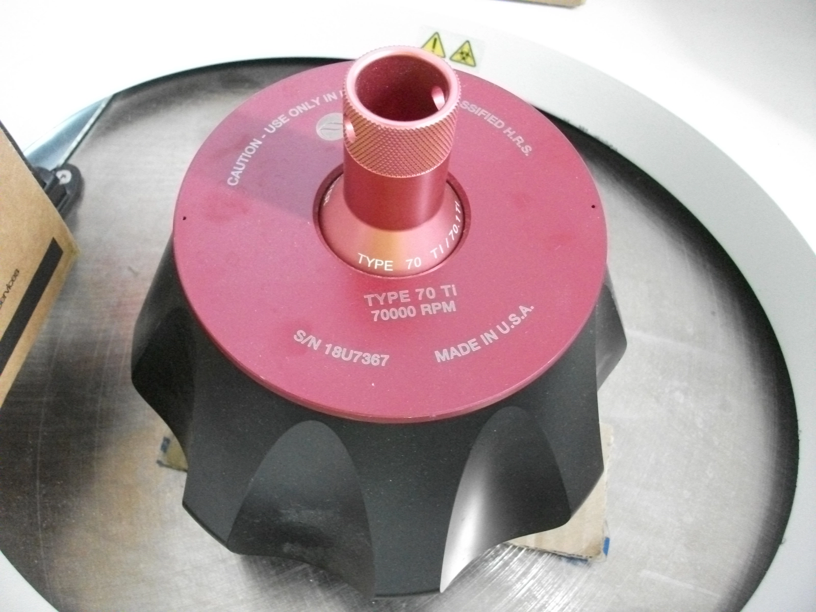 Beckman Coulter Type 70 Ti Rotor