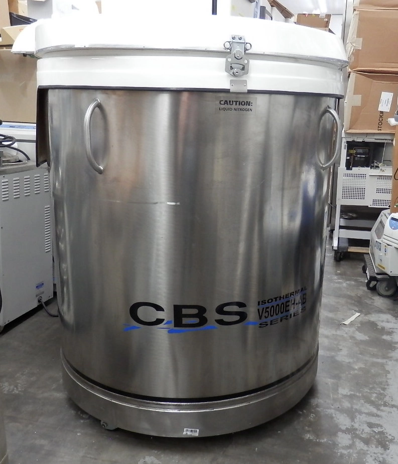 Custom BioGenic Systems (CBS) Isothermal V-5000EH-AB LN2 Freezer