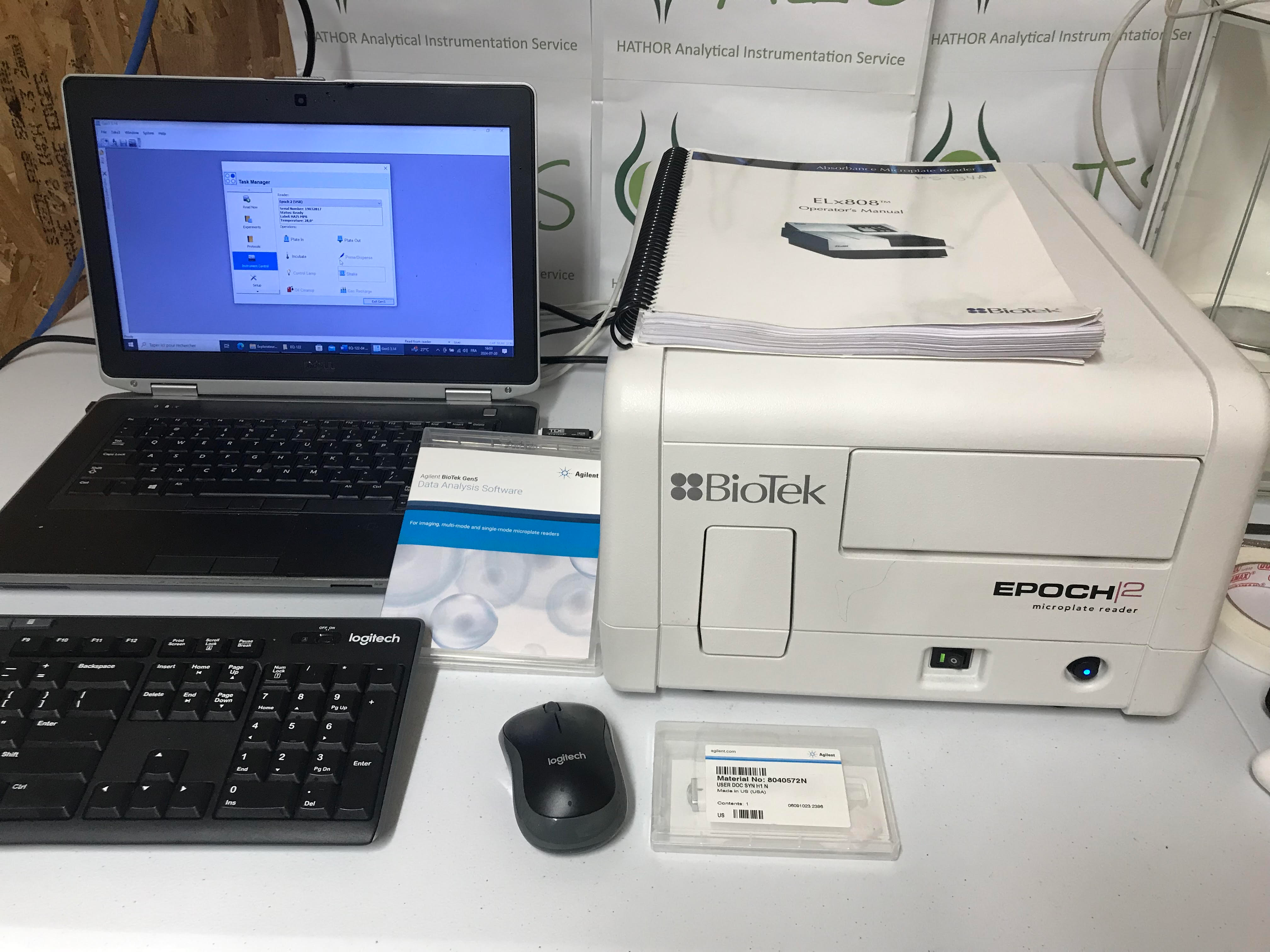 Microplate Reader BioTek  EPOCH2NS with  Software Gen 5