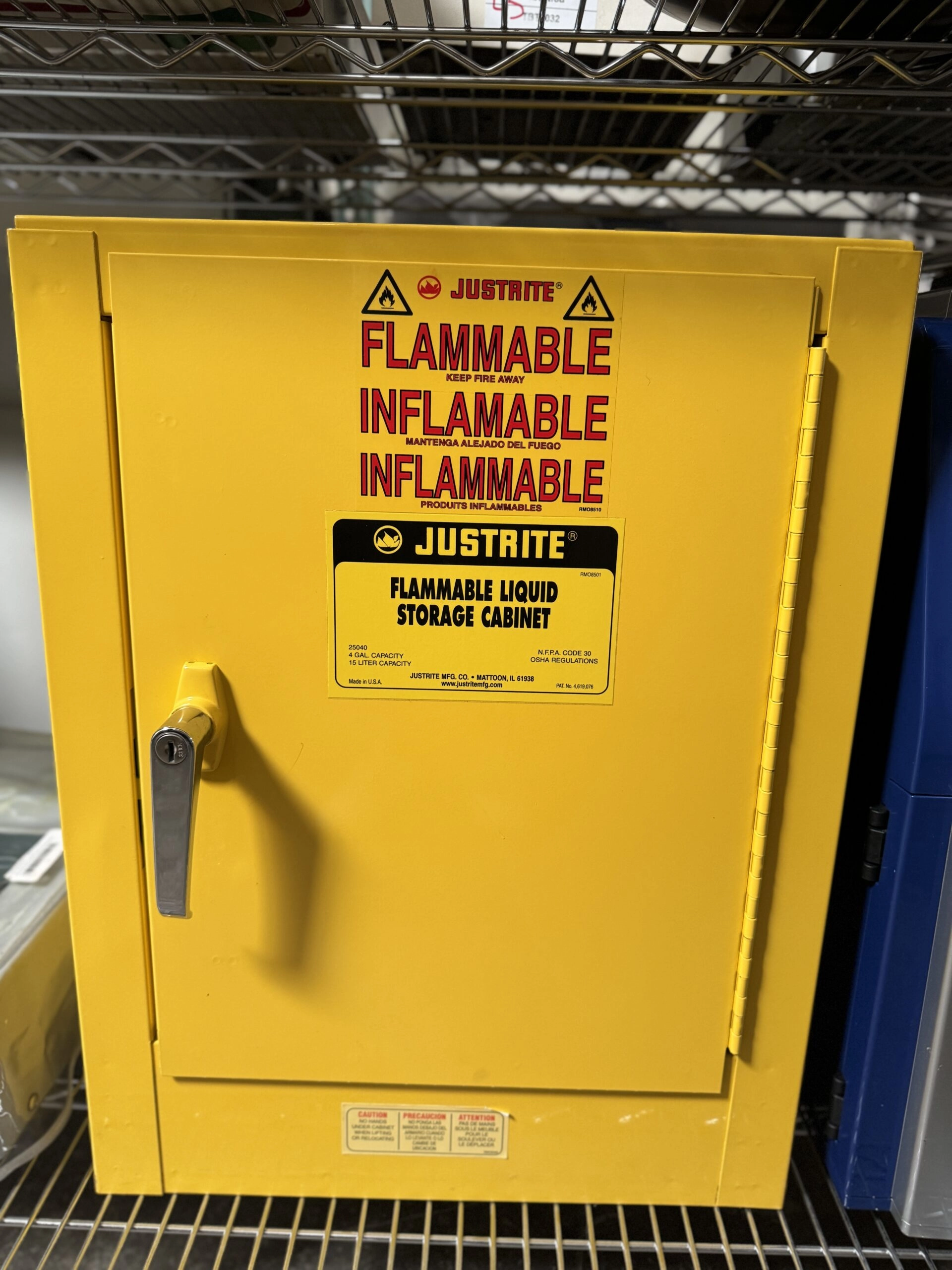 Justrite 25040 Flammable Liquid Storage Cabinet