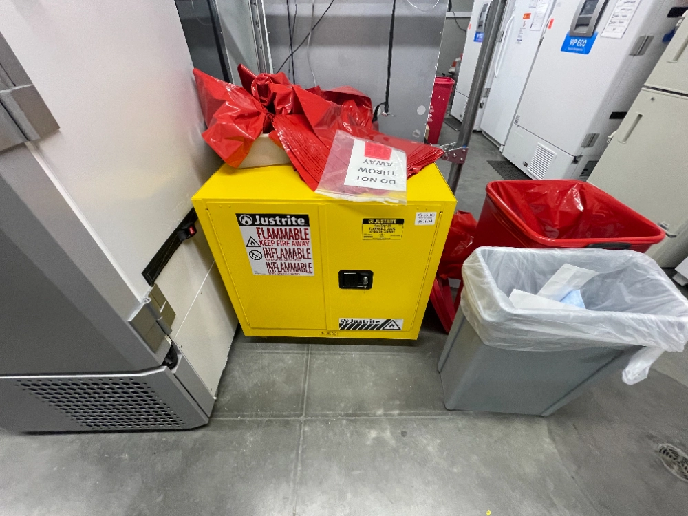 Justrite Flammable Liquid Storage Cabinet