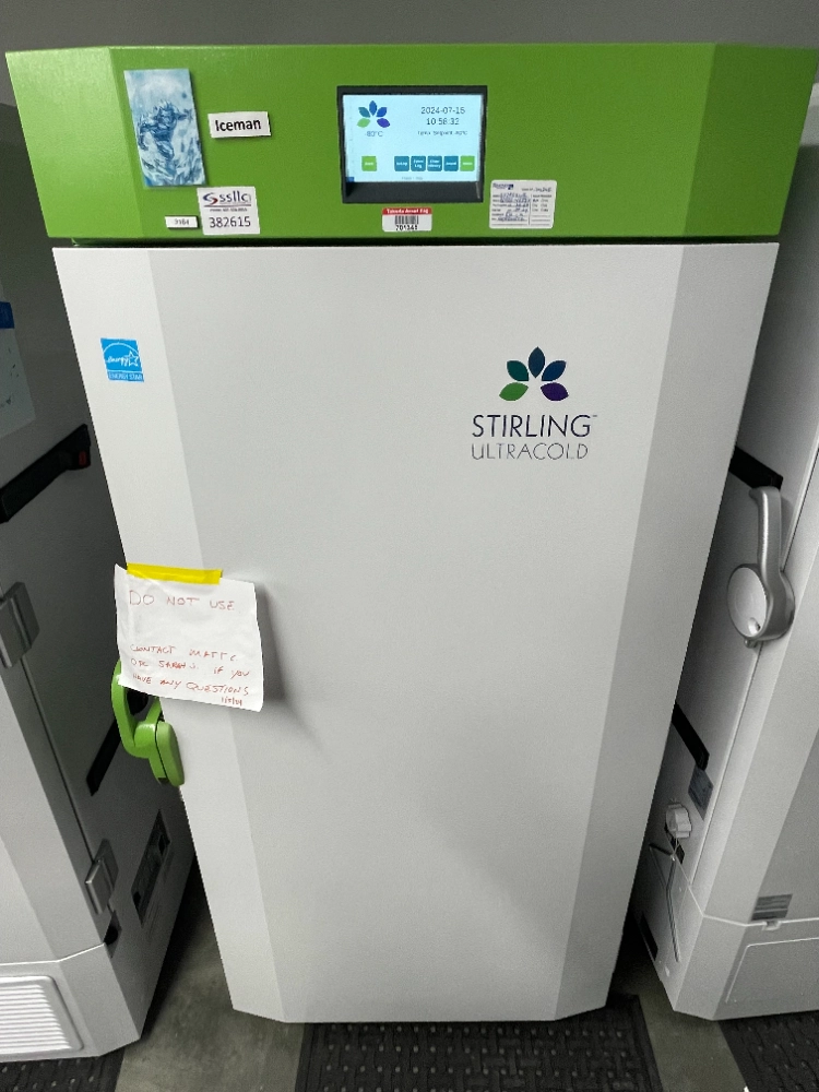 Stirling Ultra Cold -80C Ultra Low Temp Freezer