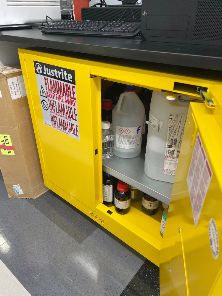 Justrite 22 Gallon Flammable Liquid Storage Cabinet