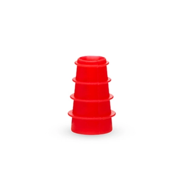 Eartips,  3-5mm, OAE, Red, 100 per Pack - 39422-35-100