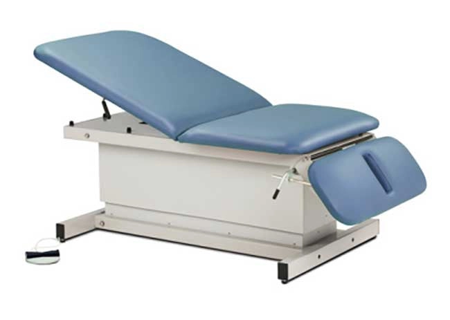 Clinton Shrouded Extra Wide, Bariatric, Power Table W/ Adj. Backrest &amp; Drop Section