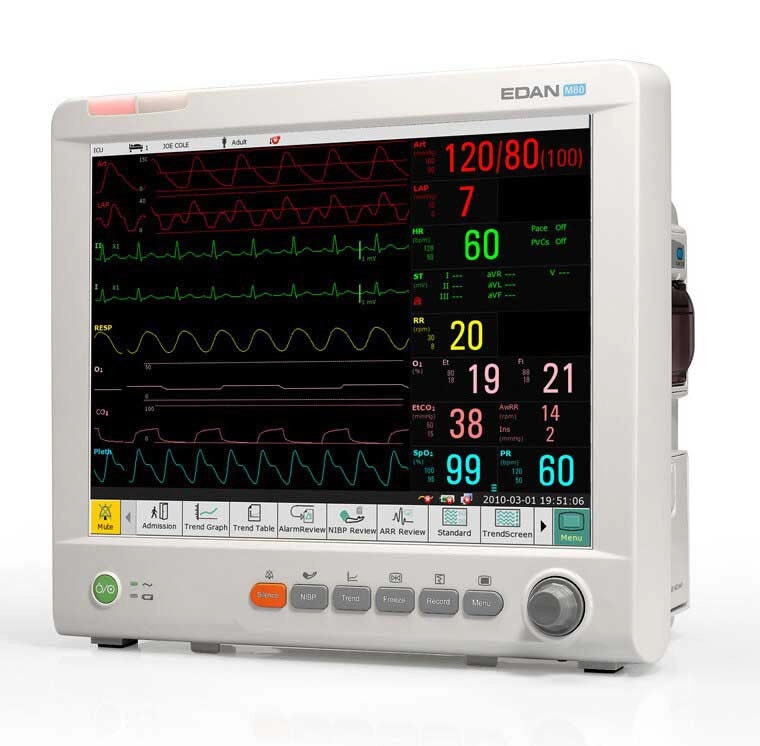 Edan iM80 Patient Monitor W/ Touch Screen