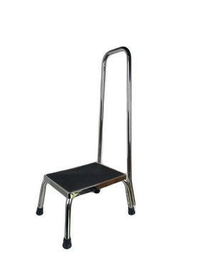 Medical Step Stool with Handrail, Global Industrial, Pre-Owned