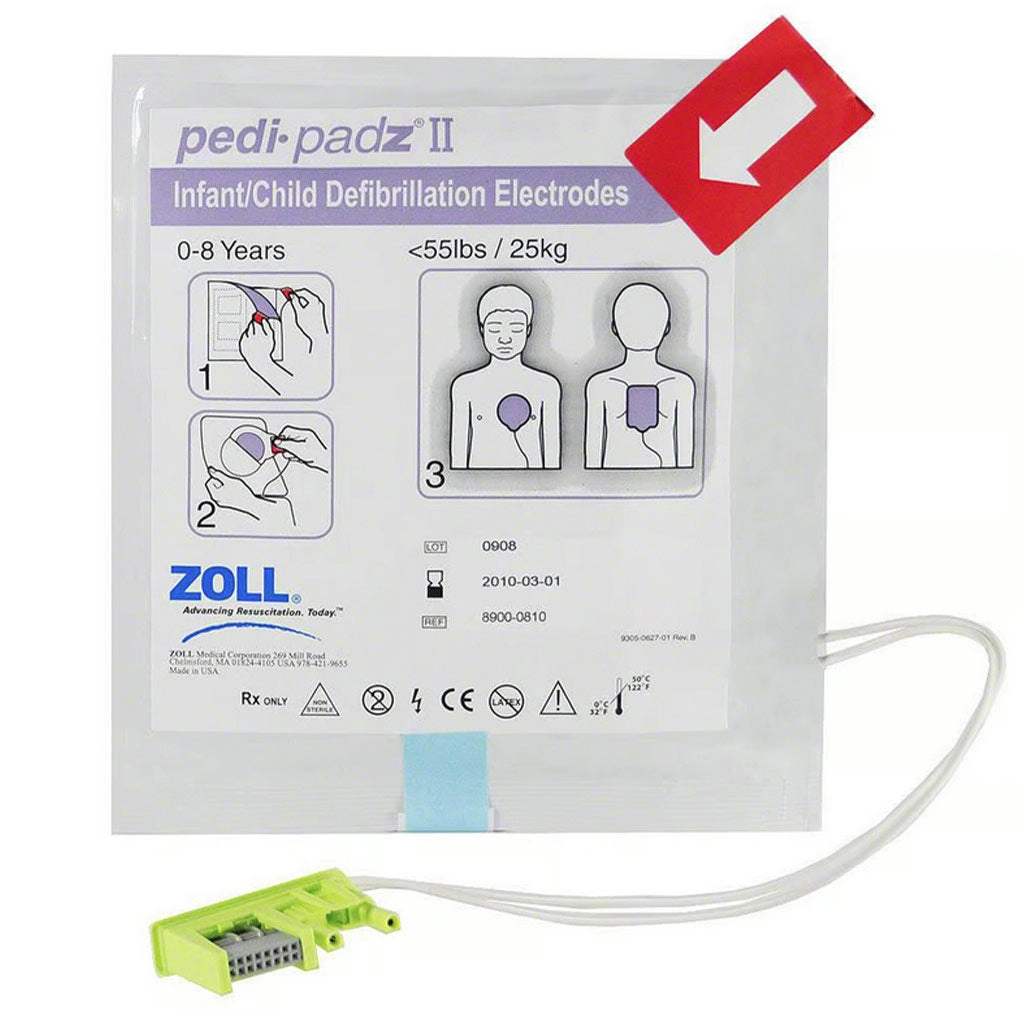 Zoll Pediatric Electrodes (Pedi-padzII) - 8900-0810-01