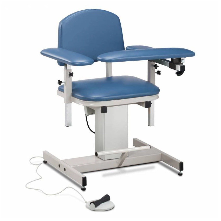 Clinton Power Blood Drawing Chair - 375 LBS Capacity - 6341/6342