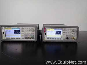 Lot 217 Listing# 1010881 Lot of 1 Agilent and 1 Keysight Trueform Waveform Generators