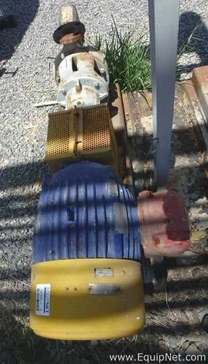 Durco Carbon Steel Centrifugal Pump with 25 HP Motor