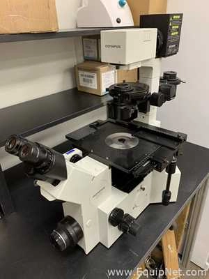 Olympus Optical IX70-S8F Fluorescence Microscope