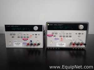 Lot of 2 Agilent Technologies E3646A Dual Output DC Power Supplies