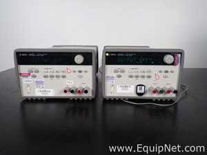 Lot of 2 Agilent Technologies E3646A Dual Output DC Power Supplies