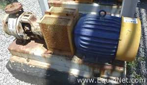 Durco Carbon Steel Centrifugal Pump with 10 HP Motor