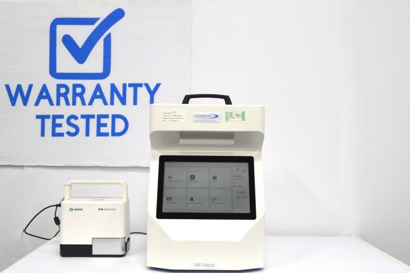 Cytiva GE Asymptote Via Freeze Research Controlled Rate Freezer w/ Cytiva VIA Extractor Unit 3