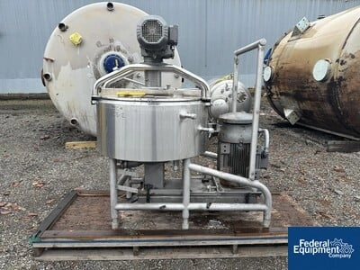 50 Gal Breddo Likwifier, Model LORWWSS, S/S