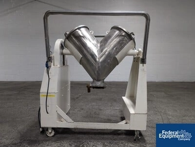 3 Cu Ft P-K Twin Shell Blender, S/S