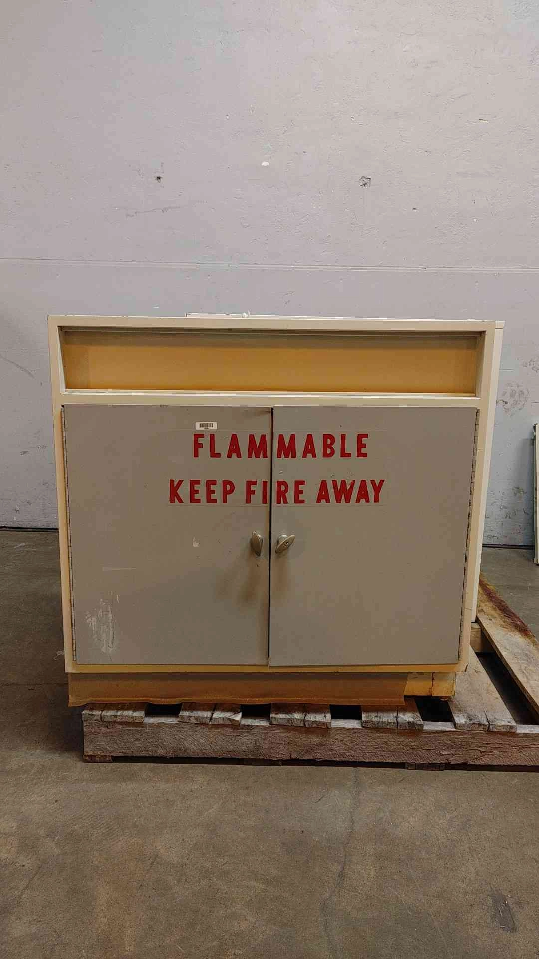 3' Flammable Safety Storage Cabinet Metal Casework-36" to 47"