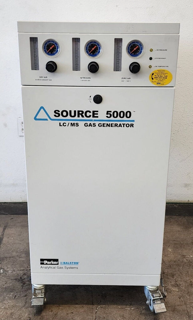 PARKER BALSTON LC/MS LCMS-5000NA ANALYTICAL SYSTEM TRI-GAS GENERATOR 120v