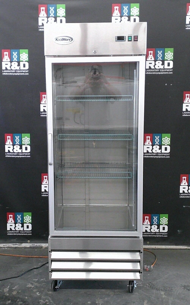 Koolmore RIR-1D-GD +4&deg;c Commercial Refrigerator 20.6Cf 120v FULLY TESTED