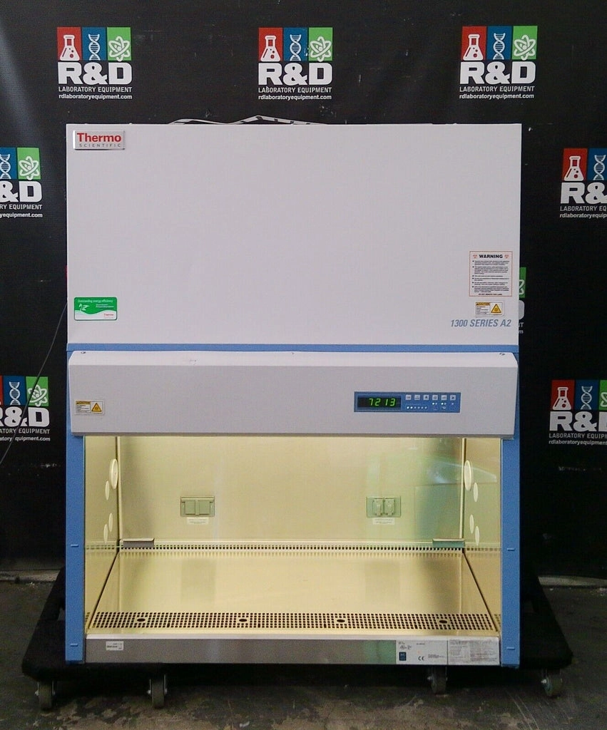 Thermo Scientific 4ft 1375 A2 Biosafety Cabinet w/Stand &amp; UV (2020) FULLY TESTED