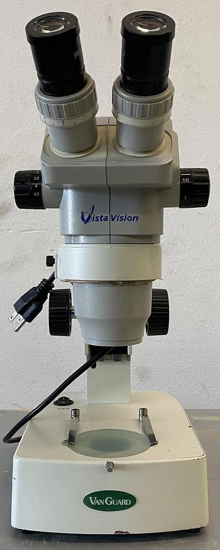 Vanguard Stereo Zoom Microscope Model 1273Zh. FULLY TESTED