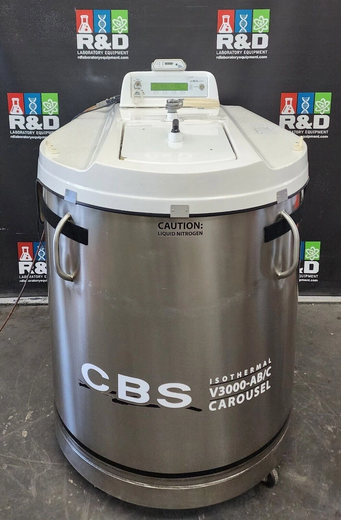 CBS Isothermal V32000-AB/C Cryo LN2 Nitrogen Carousel Storage System ...