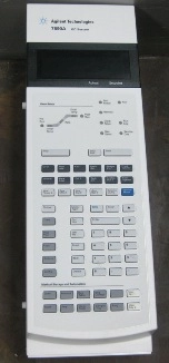 AGILENT TECHNOLOGIES 7890A GC SYSTEM SCREEN AND KEYPAD