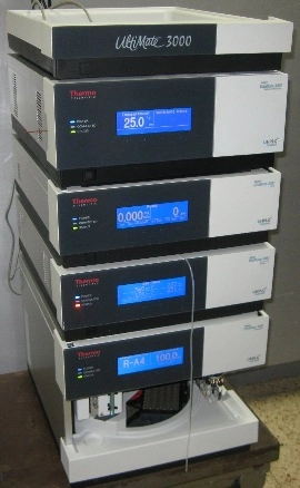 DIONEX THERMO SCIENTIFIC ULTIMATE 3000, UHPLC INCLUDES: 1) WPS-3000 SL ANALYTICAL SPLIT-LOOP WELL P