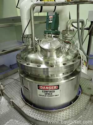 Precision Stainless 525 Liter Jacketed Mixing Tank - T-1645