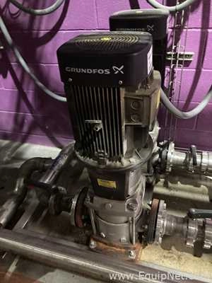 Lot 51 Listing# 960817 Grundfos CRN45-1A-F-G-E-H00E 10 HP Sanitary Stainless Centrifugal Pump